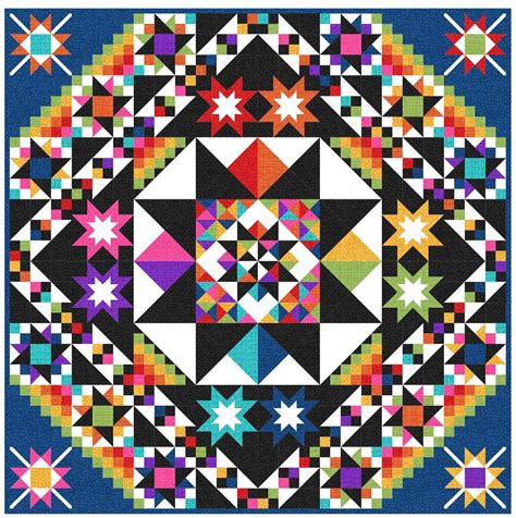 Fabulous Block Of The Month Quilt By Charisma Horton Rainbow Blocks