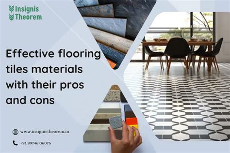 Effective Flooring Tiles Materials With Their Pros And Cons