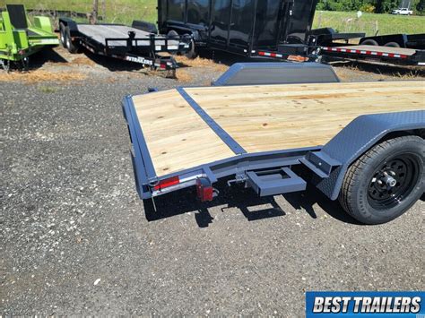 2024 Rms Trailers Basic Economy Carhauler Trailer 7x18 Flatbed