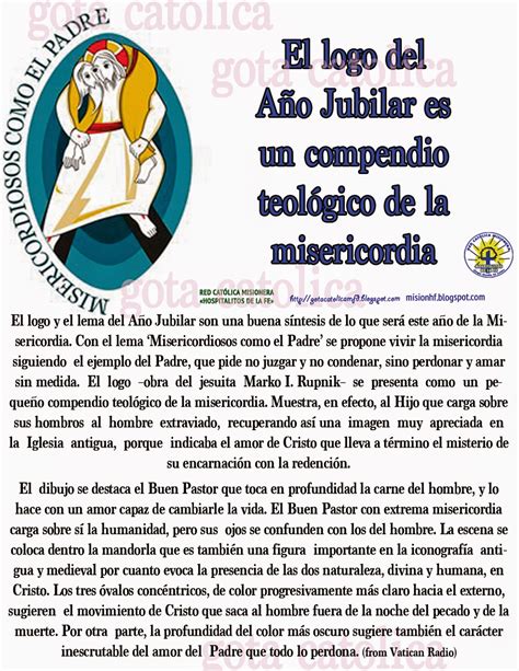 MISERICORDIOSOS Logo Año Jubilar de la Misericordia