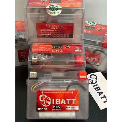 IBATT IBAX PLUS BATTERY IIT5Z-SD *Soldium Plus* (SPECIAL DESIGN for ...