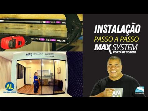 Como Instalar Porta De Vidro De Correr - Como instalar porta de correr (vidro temperado) Max System da AL ...