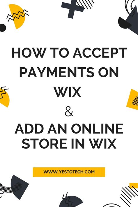 Wix Payment Methods How To Accept Payments On Wix Add Wix Online