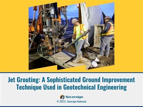 Jet Grouting For Soil Improvement Usa Excavation Support Sovereign