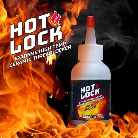 Vibra-TITE 19960 Hot-Lock Extreme High Temperature Threadlocker