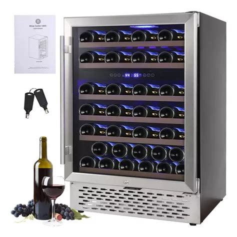 Aprafie Enfriador De Vino De Pulgadas Refrigerador Integ Mercadolibre