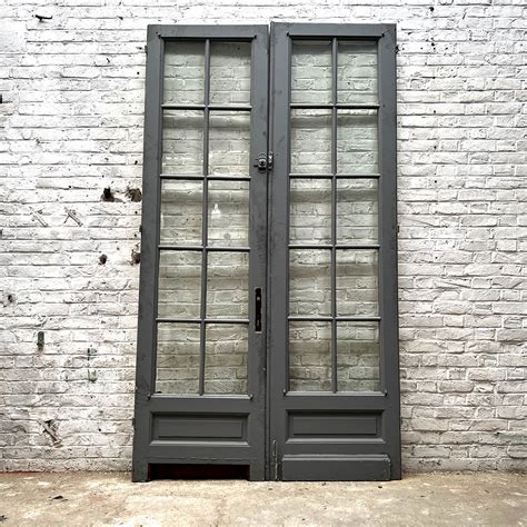 Beveled double door Matériaux Authentiques