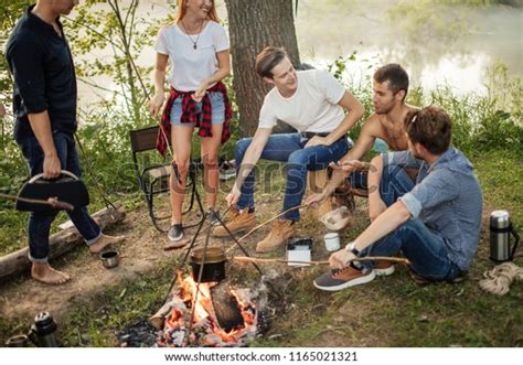 Pleasant Naked Waist Man Telling Jokes Stock Photo Shutterstock
