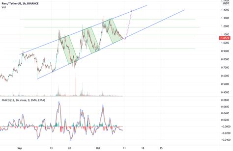 Bullish Signal Bull Flags Within Parallel Channel For BINANCE RENUSDT