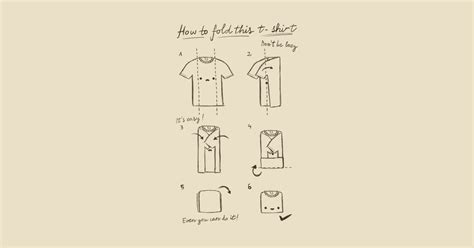 How to fold this t-shirt - Tutorial - T-Shirt | TeePublic