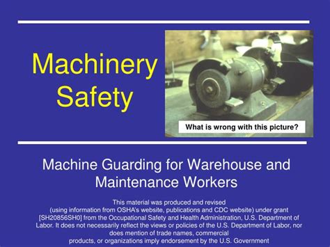 Ppt Machinery Safety Powerpoint Presentation Free Download Id 3129773