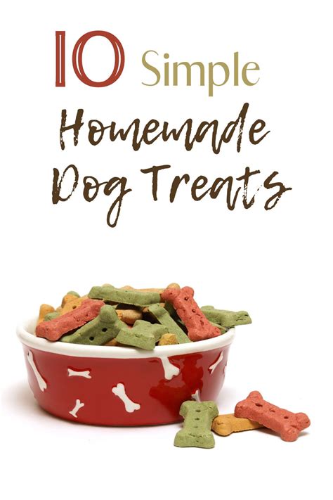 10 Simple Homemade Dog Treats Southern Savers