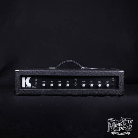 Age Of A Kustom Iii Bass Head