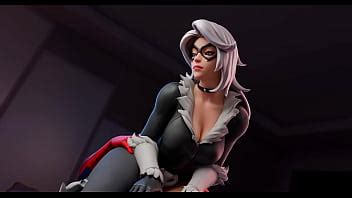 Pornografía del Gato Negro y el Hombre Araña de Fortnite XVIDEOS
