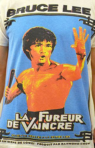 Tshirt Bruce Lee Fist of Fury - Cotton Size M, L, XL Unisex Regular fit.