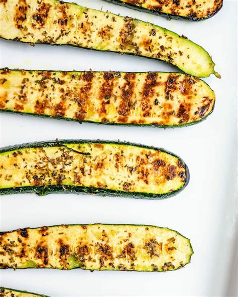 Easy Grilled Zucchini A Couple Cooks