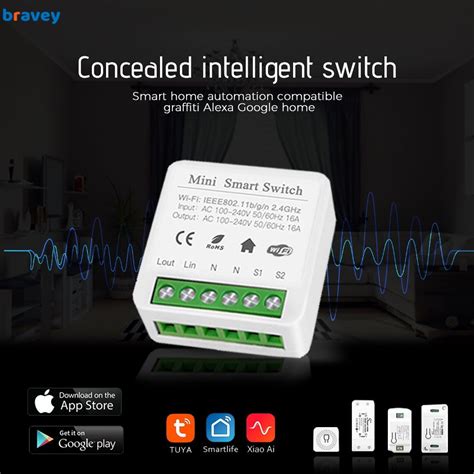 Aubess Tuya Switch Inteligente A A Mini Wifi Zigbee Diy M Dulo