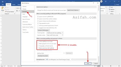 4 Cara Menghilangkan Garis Merah Di Word Dengan Mudah