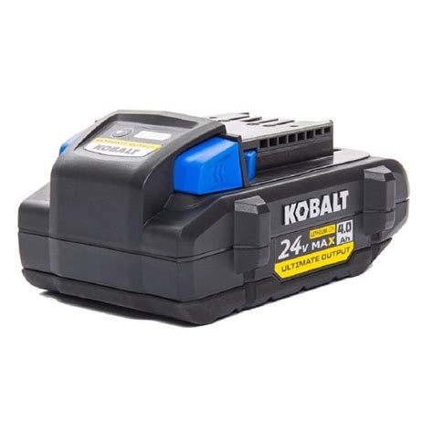 Kobalt 24v 40ah Ultimate Output Battery In The Power Tool Batteries