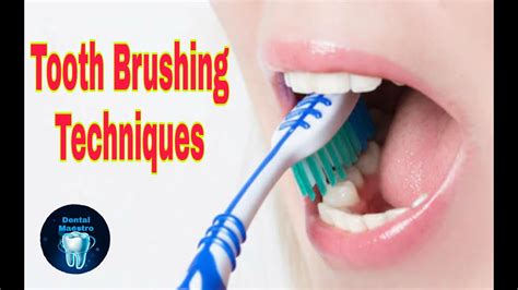 Correct Method Of Tooth Brushing Different Brushing Techniques Denta Maestro Dr Jyoti