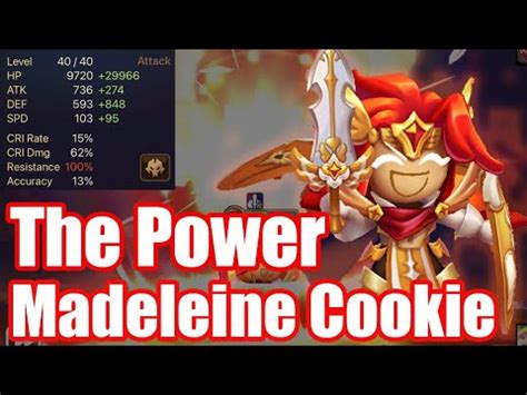 Summoners War Curry S Rtathe Power Fire Madeleine Cookie Is He