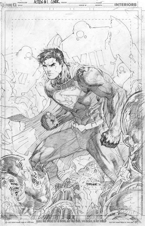 Justice League Variant Cover Jim Lee Superhero Art Comic Art