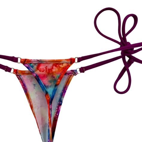 South Beach Tie Sides Bikini Bottom Micro Gigi