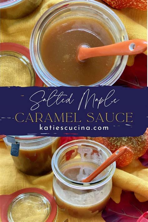 Salted Maple Caramel Sauce