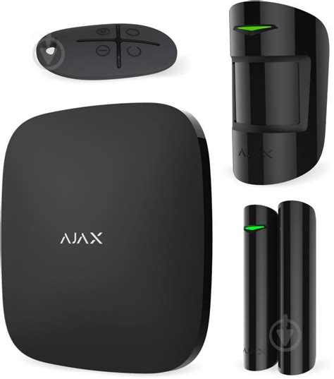 ᐉ Комплект охранной сигнализации Ajax StarterKit black • Купить в Киеве ...