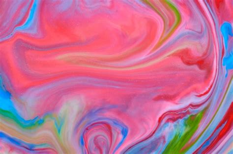 Premium Photo Fluid Art Abstract Colorful Background Wallpaper