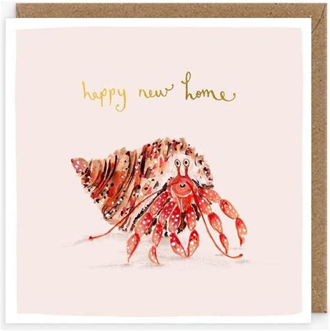 Louise Mulgrew Designs Happy New Home Crab Card Greeting Card ShopStyle