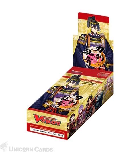 Cardfight Vanguard Title Booster 04 “touken Ranbu Online 2023