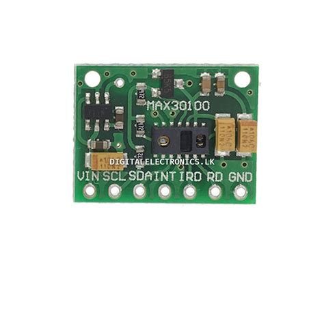 MAX30100 Heart Rate and SPO2 Sensor – Digitalelectronics.lk