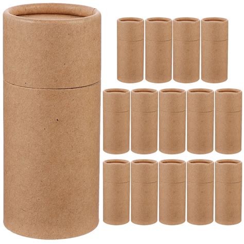 Essential Oil Bottle Paper Tube Box Pcs Tea Can Container Lip Tint