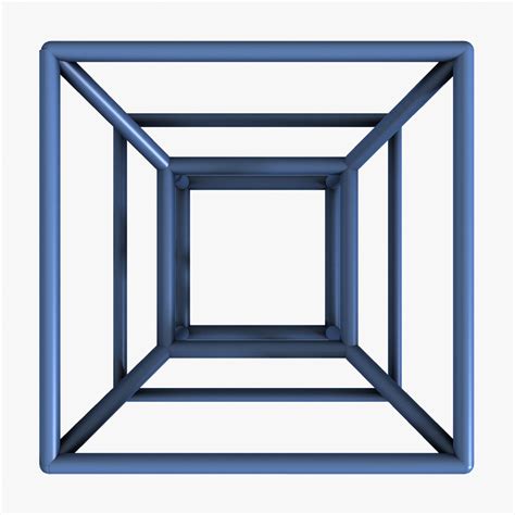 Animated Tesseract 3D Models download - Free3D