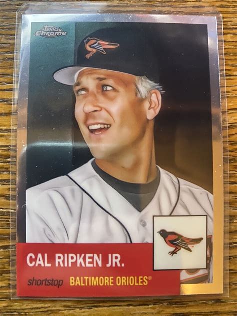 2022 Topps Chrome Platinum Anniversary CAL RIPKEN JR 147 Orioles HOF