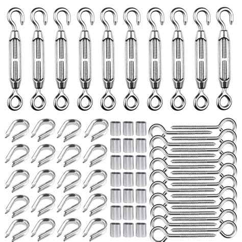 Buy Tootaci Turnbuckle Wire Tensioner Kit Mm Wire Tensioner Stainless