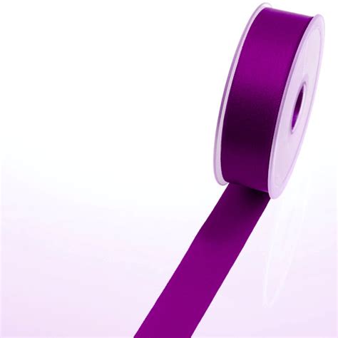 Satinband Violett Mm Breite Auf M Rolle R