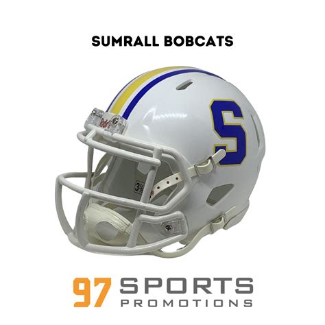 Sumrall High Bobcats (MS) Mini Football Helmet - 97 Sports Promotions