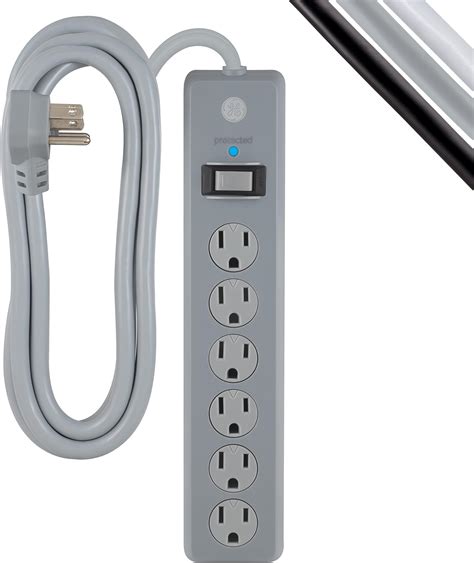 Amazon Ge Outlet Surge Protector Ft Extension Cord Power