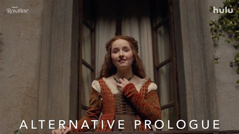 Alternative Prologue Rosaline Hulu Youtube