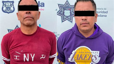 Policía Municipal De Puebla Detuvo A Dos Integrantes De “los