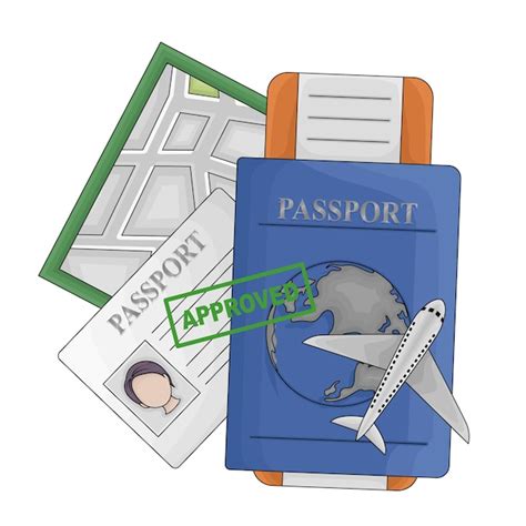 Premium Vector Illustration Of Passport