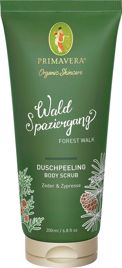 Primavera Waldspaziergang Duschpeeling Ml Ecco Verde Onlineshop