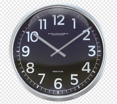 Mainstays 11.5 Новое серебристое покрытие Круглые настенные часы с ...