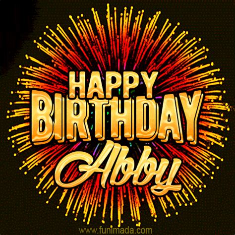 New Bursting with Colors Happy Birthday Abby GIF and Video with Music ...