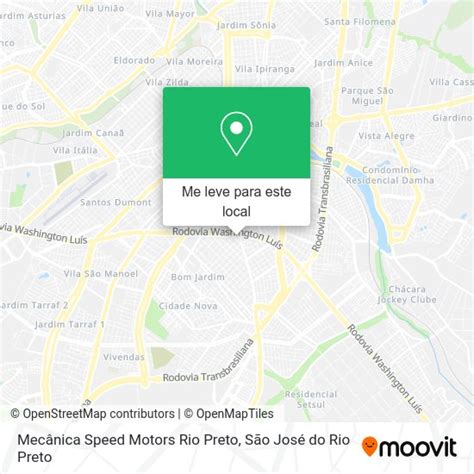 Quantos Km Até São José Do Rio Preto - Como chegar até Mecânica Speed Motors Rio Preto em São José Do Rio ...