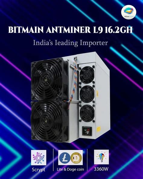 Aluminum Bitmain Antminer L9 16Gh At 1355000 In Ahmednagar ID