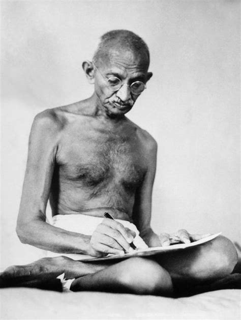 What Does Mahatma Gandhis Sitting Yoga Posture Depict News Live