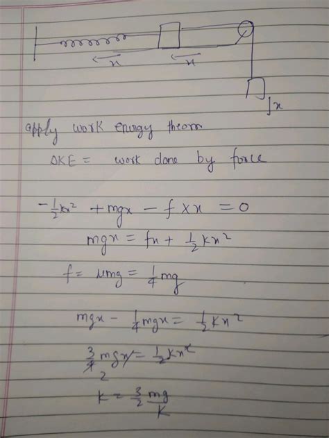 COMPREHENSION Consider The System Shown Below With Two Equal Masses M